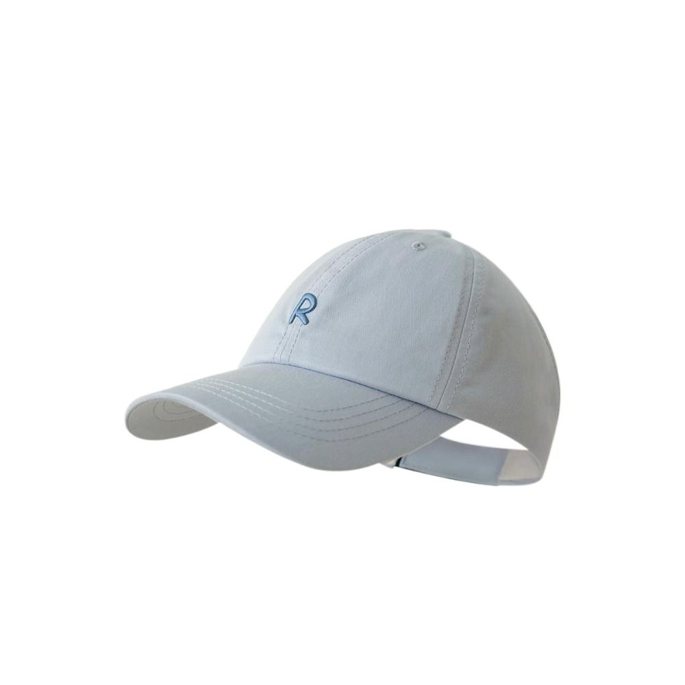 Letter Embroidery Letter R Baseball Hat Baseball Caps Half-Empty Top Cotton Sun Hat Dad Caps Adjustable Hip Hop Hats Unisex