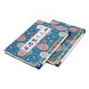 Reverse-stroke Shikoku 88 Temple Book with Cover, Kukai Blue, Cherry Blossoms