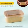 MOLUONA Disposable Picnic Lunch Box Set