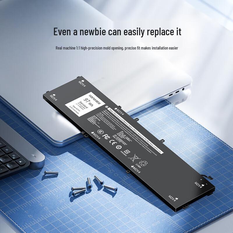 llano 6-Cell 8500mAh Replacement Battery for Dell XPS 15 & Precision Laptops