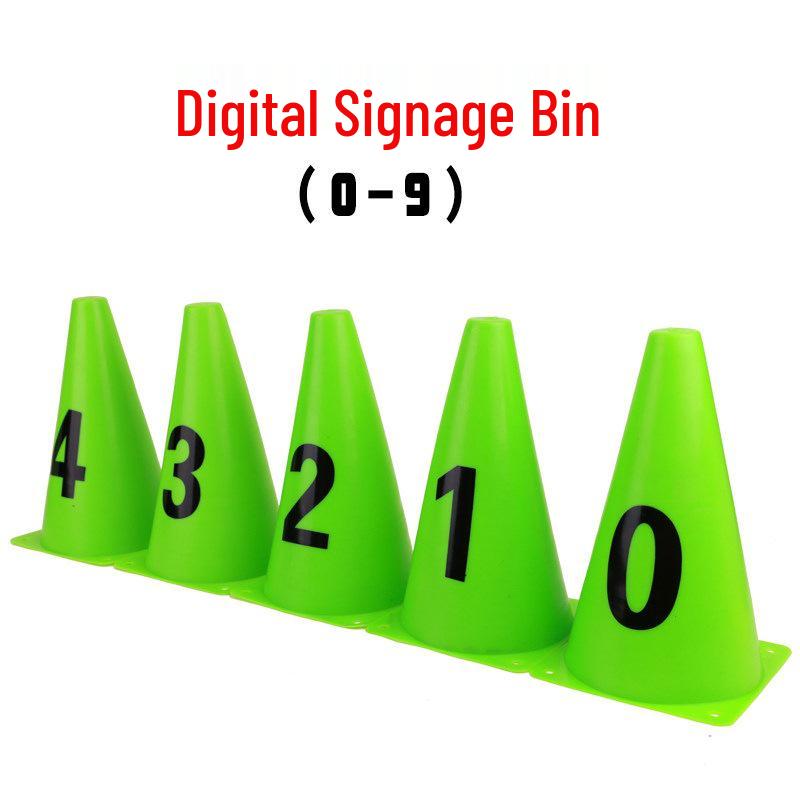 Multi-Sport Training Bucket: Digital Signage for Football, Basketball, Obstacle Courses, and Track & Field