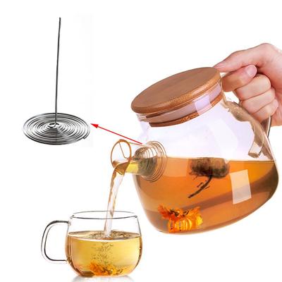 Accessories Replace Teaware Teapot Filter Tea Infuser Accessories Spring Strainer Kitchen Tool