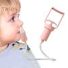 Silicone Nasal Aspirator Nose Cleaner Compact Design Portable User-friendly Suction Pump Manual Nasal Aspirator for Kids