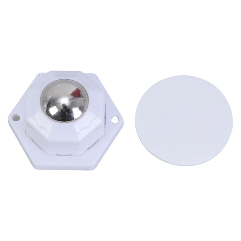 Pack of 8 Portable Sturdy Round Castors Adhesive Furniture Wheel Convenient for Easy Movement and Smooth Rolling