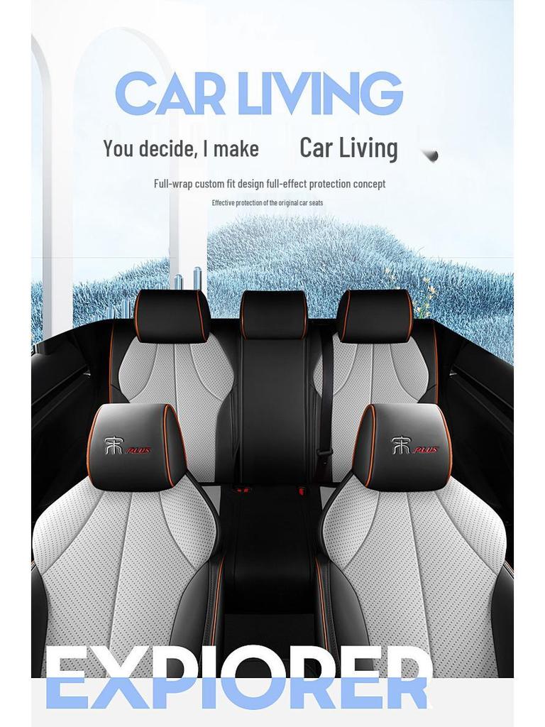BYD Song Plus DMI Full Coverage Seat Cover, All-Season Universal Fit for Song Plus EV