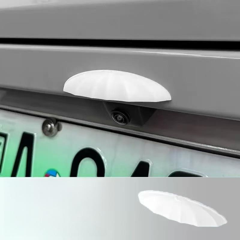 Universal Rear View Camera Rain Shield - All-Weather Protection for Rain, Snow & Dust - Easy Install for All Cars & SUVs