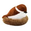 Bird Plush Nest Toy Animal Stuffed Doll Cartoon Decorations Cute Kids Gifts