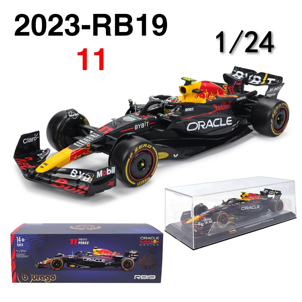 Bburago 1:24 2022~2025 Red Bull United States GP RB19 #1 Vestappan #11 Perez Alloy Car Model F1 serie various style Benz Ferrari