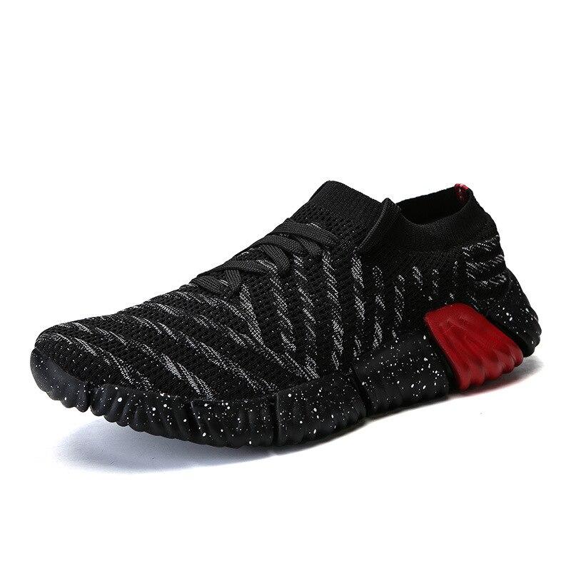

Men Fashion Sneakers Lace -Up Style Breathable Mesh Male Shoes Fashion Flats Men Casual Shoes