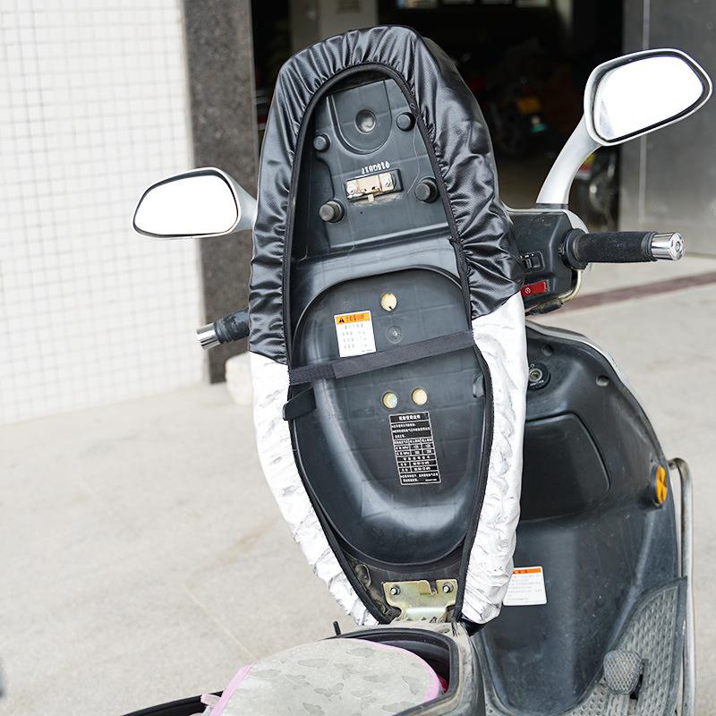 Vanntett motorsykkelsetetrekk i skinn - Varmeisolert, sklisikkert, soltett for alle årstider, elektrisk scooter/batteribil.