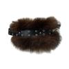 Gothic Waist Belt Stylish Furred Waist Chain Belt Elaborate Chain Belly Chain for Dress Cowboy Belt Waist Chain