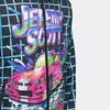 Adidas Originals X Jeremy Scott Cartoon Plaid Print Track Jacket Unisex Outerwear Black HG6509
