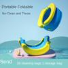 10PCS Children's Potty Urinal Foldable Children's Potty Banana Shaped Folding Toilet Easy To Clean Travel Potty