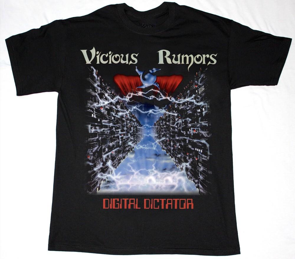 

Vtg Vicious Rumors Band Heavy Cotton All Size Unisex Black Shirt BL323 3XL