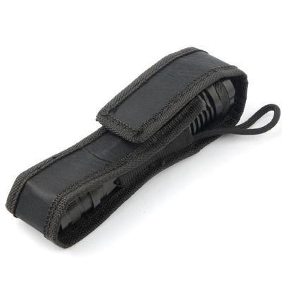 Black Nylon Holster Holder Belt Pouch Case For LED Flashlight Torch