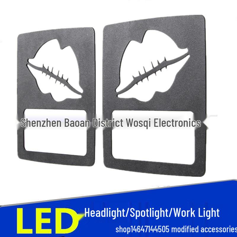 

Крышка заднего фонаря для 18-летнего Jeep Wrangler JL - Черный стиль защиты задней части wsq