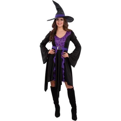 Smiffys Womens/Ladies Practical Spell Witch Costume