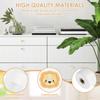 8/6Pcs Drawer Knobs Wooden Dresser Pull Handle with Screws Cute Creative Cabinets Knobs 3.5cm Decorative Round Wardrobe Door