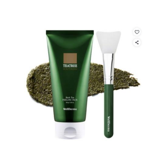 WELLDERMA Chaiseul Tea Tree Herb Tox Peeling Pack Skin Exfoliating Care 150g