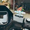 1/2/4/6Pcs Car Ornaments with Light Cool Dynamic Rotating Design Easy Installation Aircraft Shape Motorcycles Bicycles Decorations