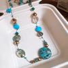 Women's Ethnic Layered Beaded Necklace, Niche Design, High-End Fashion Jewelry