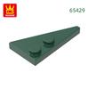 Non-Toxic 196Pcs/Lot 65429 2X4 Wedge Plate Left Pointed Building Blocks Moc Accessories Compatible With Brick Diy Spare Parts To