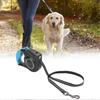 Adjustable Durable Soft Locking Braking LED Dogs Walking Traction Lead Strap Rope Belt