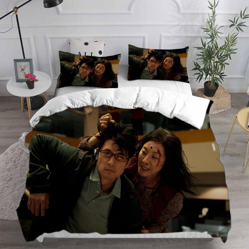 Movie Everything Everywhere All At Once 3D Duvet Cover Bedding Set Pillowcase