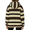 Women's Fashion Striped Print Long Sleeve Pullover Hoodie with Pockets for Halloween