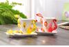 Ceramics Peacock Coffee Mug Cute and Different Cups Couple Gift Cup for Tea Personalized Gifts Drinkware Ceramics & Pottery Mugs