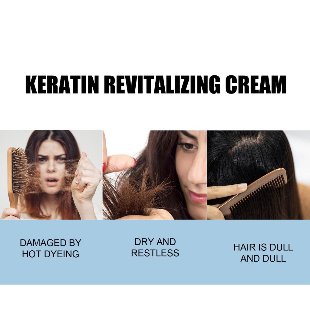 Hair Mask Conditioner Oil Nourishes Frizzy, Damaged, Dry Hair, Moisturizing Hair , Makes Hair Shiny,50ML