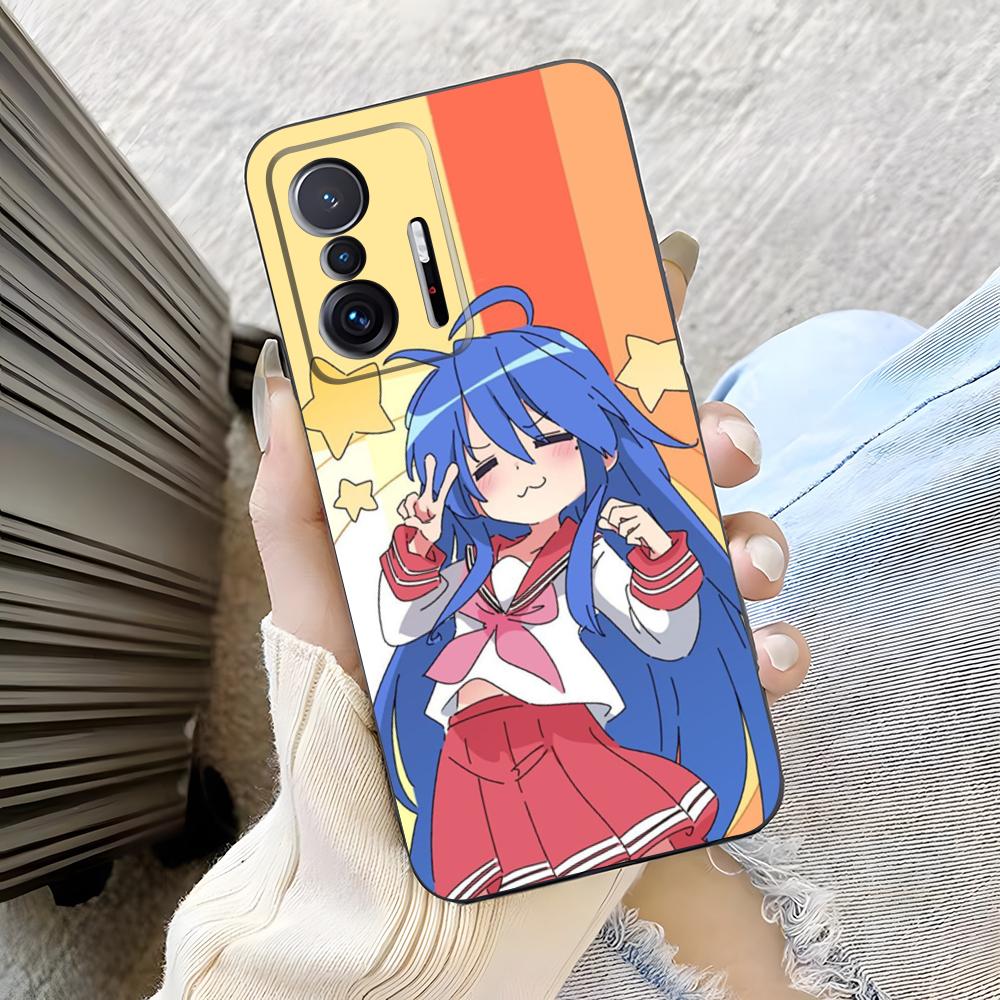 Anime Lucky Star Phone Case For Xiaomi Poco M7 M6 M5 M4 4g 5g F7 F6 X7 X6 X5 Ultra Pro Silicone Cover