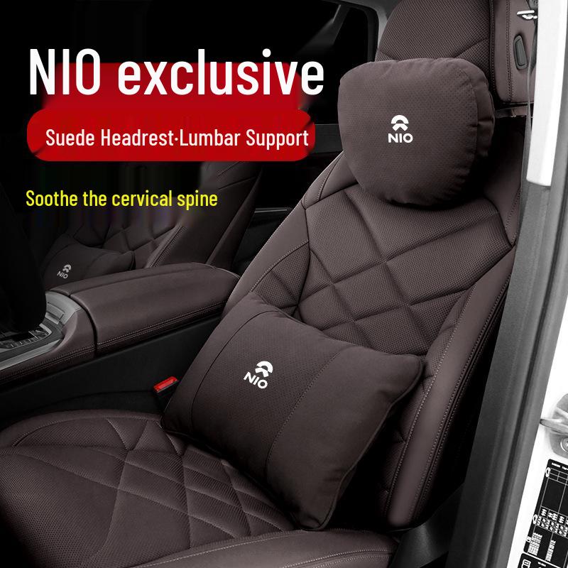 Nio ET5/ES6/EC7/ES8/ET7/EC6 Maybach Headrest Neck Pillow & Lumbar Support.