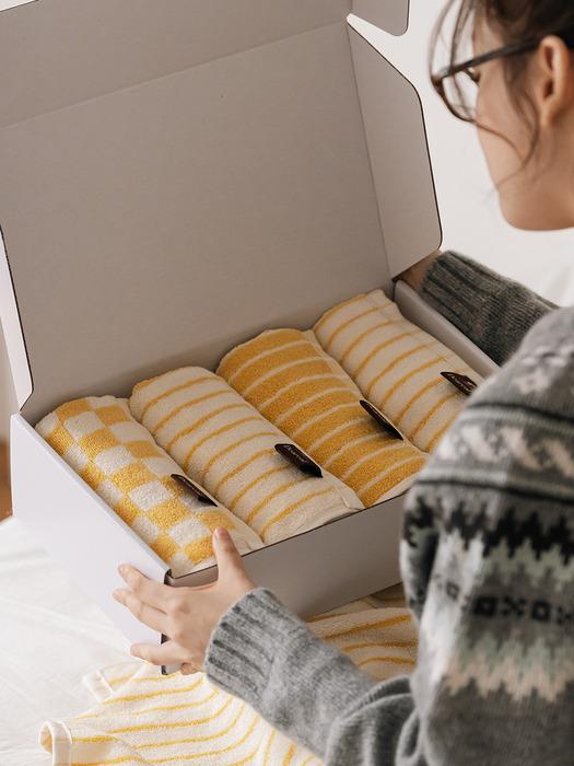 Deareal Butter Towel 4P_Package Packaging Butter Towel_4P Package Packaging