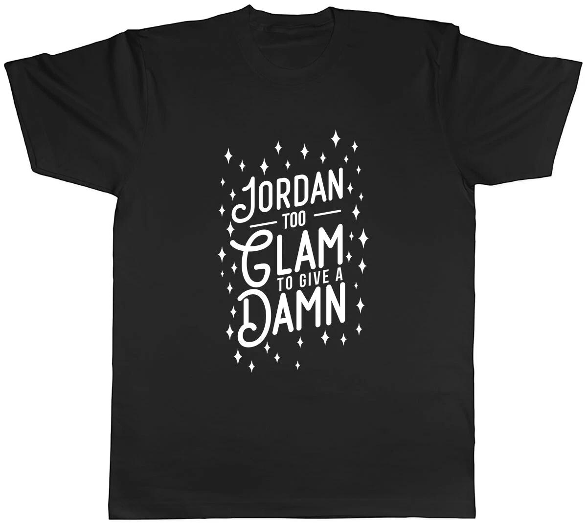 Personalised Too Glam To Give A Damn Mens Unisex T-Shirt Tee XS