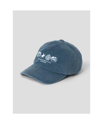 8SECONDS Seashell Print Ball Cap Sky Blue