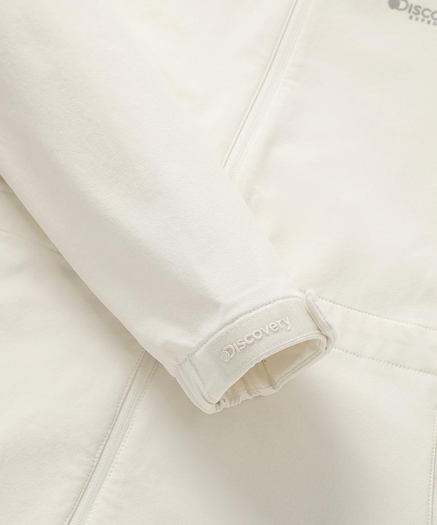 Discovery Expedition Women'S Essential Hooded Softshell Jacket (L/Cream)