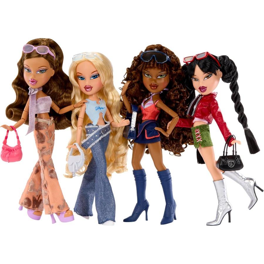 Bratz 2001 Reimagined Dolls Fashion doll- Jade/Sasha/Yasmin/Cloe
