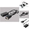 Cabo Conversor VGA para HDMI Núcleo de Cobre para HDTV Monitor PC Gaming Configuração de Home Theater