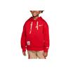 Nike Hoodie Pullover Long Sleeve Kids Tops Red IH0982-657