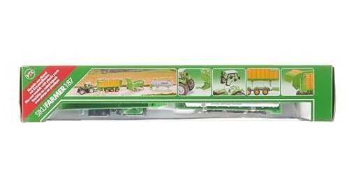 BorneLund SIKU Deutz Tractor & JOSKIN Trailer Set 1/87 Scale SK1848