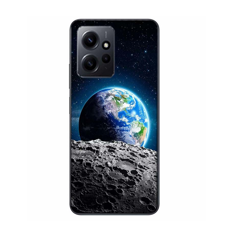 Erde, Sterne, Weltraum Handyhülle Für Redmi 12 13C 12C 15C 9 10 10C Note 13 Pro Plus 14 15 Pro 9T 9C 9A TPU Weiche Hülle Klare Handy C