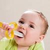 Fanta Safe Baby Kids Teether Teething Infant Chew Toys Silicone Toothbrush