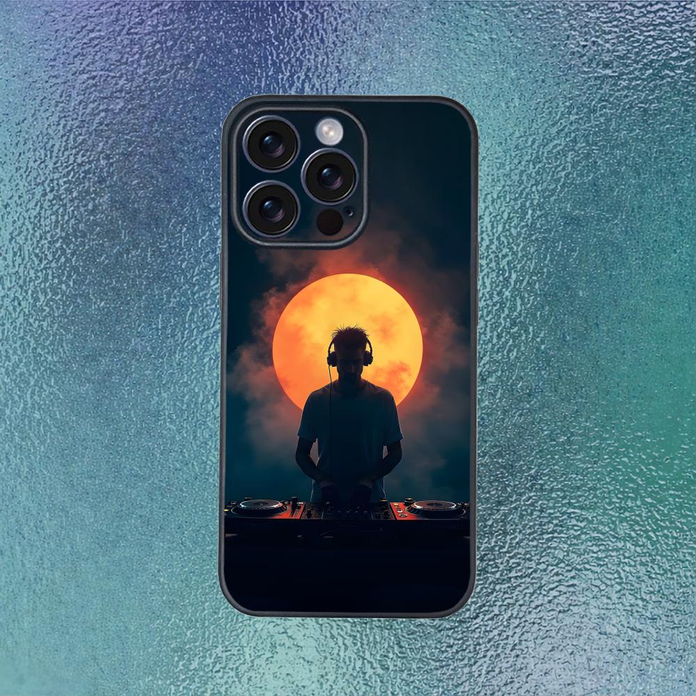 Electronic DJ Gryffin Dan Griffith Phone Case for iPhone 12-17 Air Plus Pro Max Satin Glossy Colorful Great Gift phone case iphone17pro