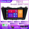 Video Player  Android 14 Carplay Car Stereo Radio GPS Navi WIFI Compatible For Mazda 5 2011-2013 Navigation Multimedia No 2din