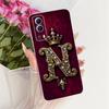 For Vivo Y52 5G Case V2053 Cute Crown Letters Cover Soft Silicone Phone Case For Vivo Y72 5G V2041 Y 52 VivoY52 VivoY72 5G Shell