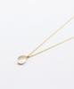Ordor Teardrop Clear Quartz Necklace