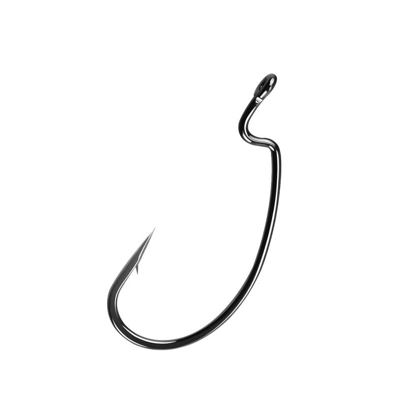 Reinforced 9003 Crank Hook for Sea Fishing, Bass & Perch, Texas Rig Soft Bait