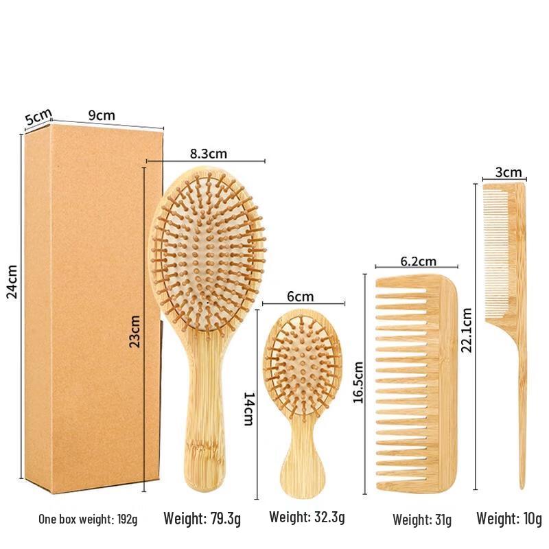 JINGRUIXIANG Bamboo Air Cushion Massage Comb