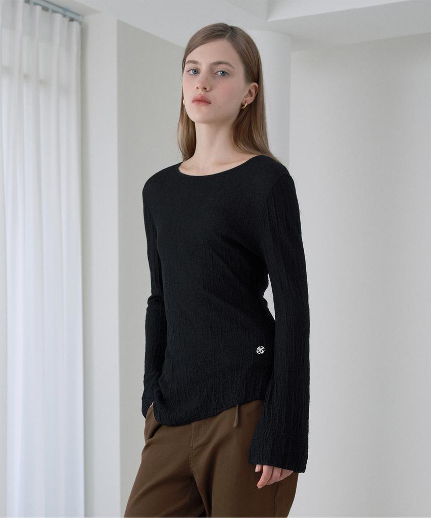 JUCYJUDY Boat Neck Knit Pullover Jzkt021D